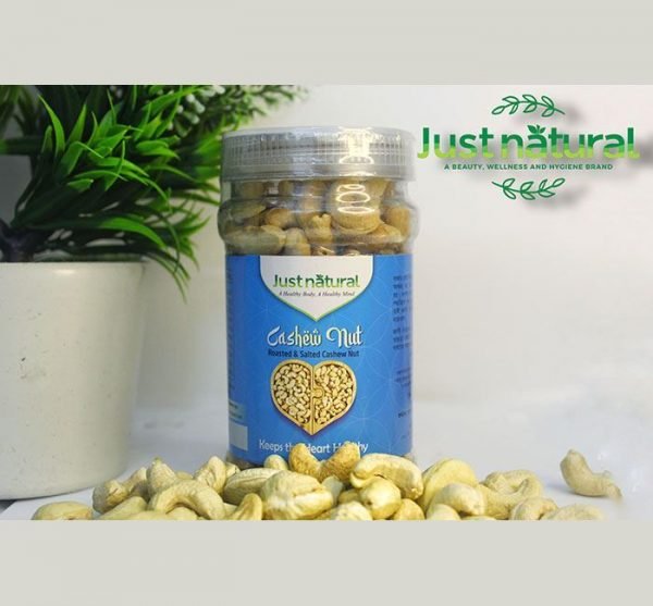 Just Natural Roasted & Salted Cashew Nut - 150gm