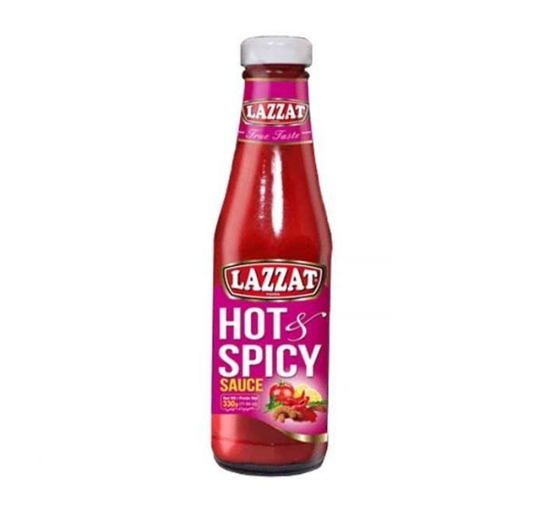 Lazzat Hot & Spicy Sauce - 330gm